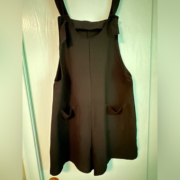 Emery Rose Women’s Black Overalls Size Large - Picture 2 of 8